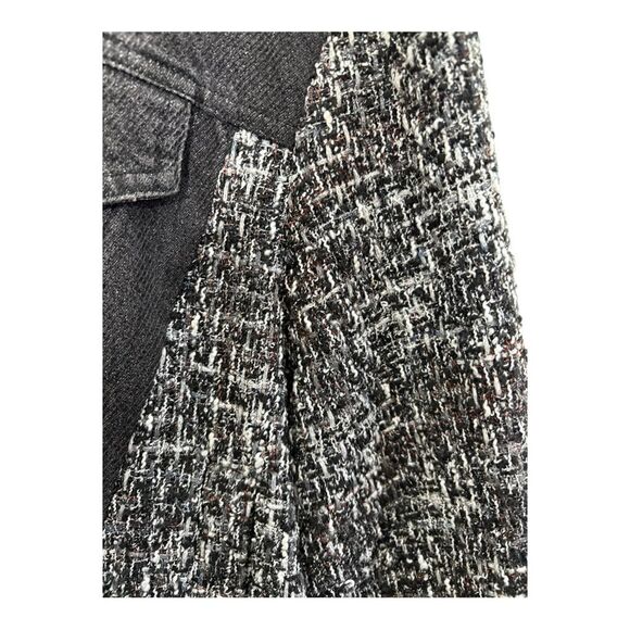 Dance & Marvel black tweed & denim jacket size medium - Picture 4 of 7